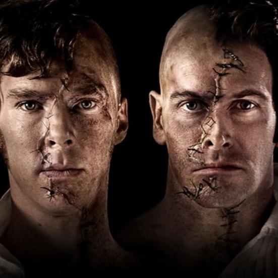 Benedict Cumberbatch og Johnny Lee Miller i Frankenstein